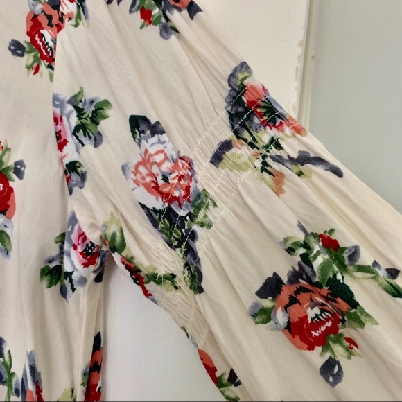 Umgee floral long sleeve tunic - Picture 3 of 5